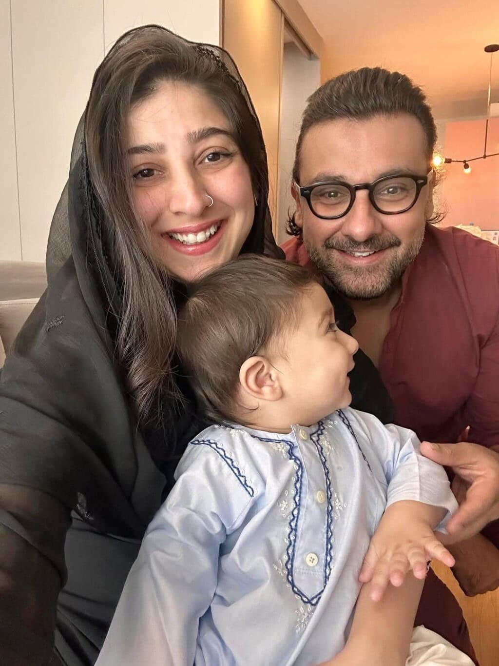 Mariyam Nafees Family Clicks on Eid Day