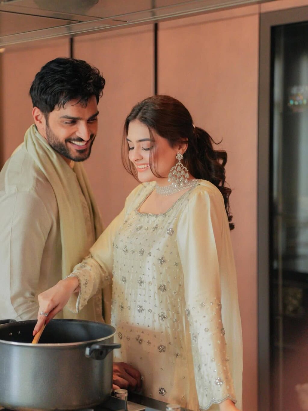 Omer Shahzad & Shanzay Lodhi Stunning Eid Clicks