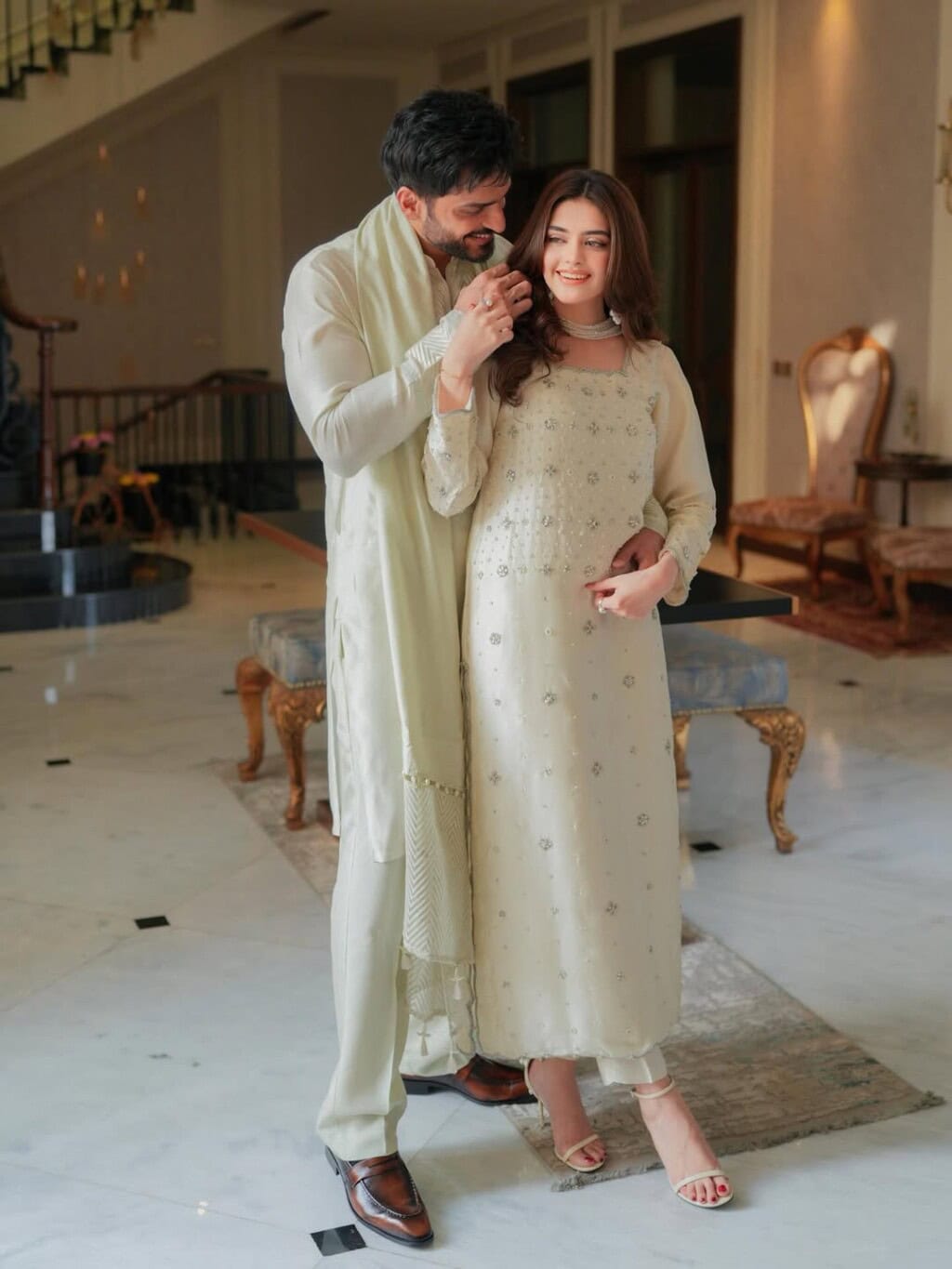 Omer Shahzad & Shanzay Lodhi Stunning Eid Clicks