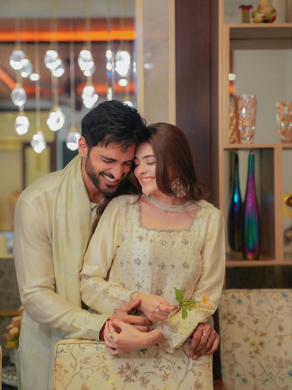 Omer Shahzad & Shanzay Lodhi Stunning Eid Clicks