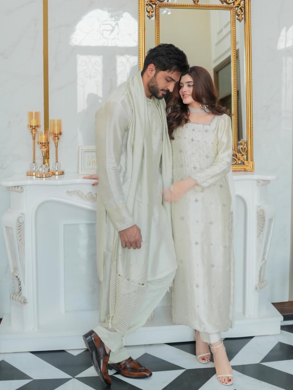 Omer Shahzad & Shanzay Lodhi Stunning Eid Clicks