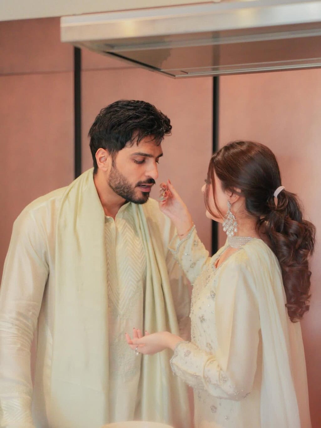 Omer Shahzad & Shanzay Lodhi Stunning Eid Clicks