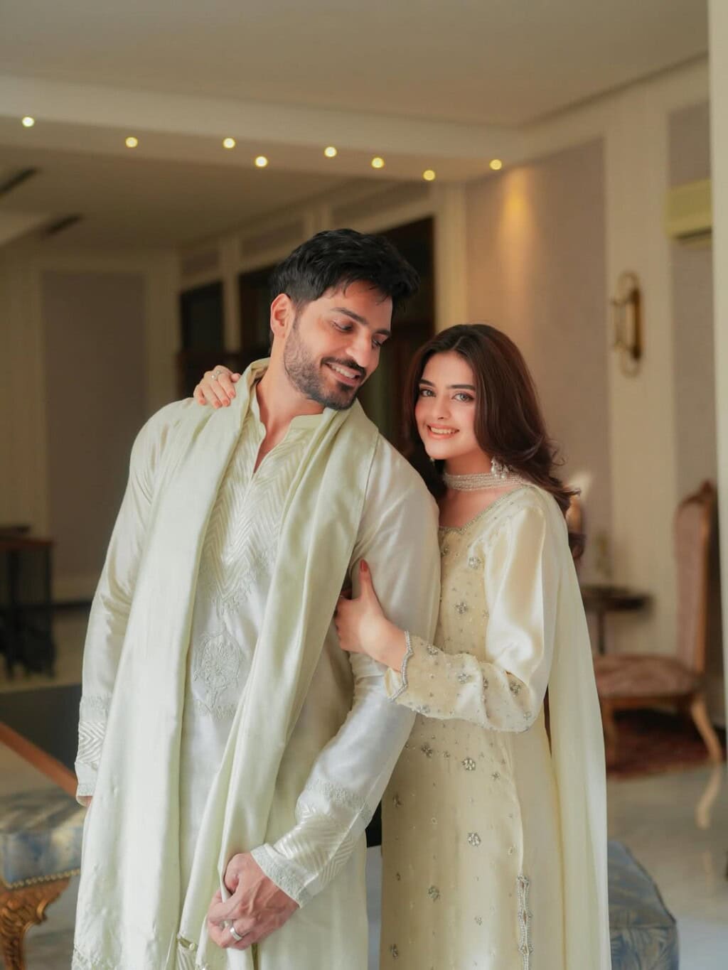 Omer Shahzad & Shanzay Lodhi Stunning Eid Clicks