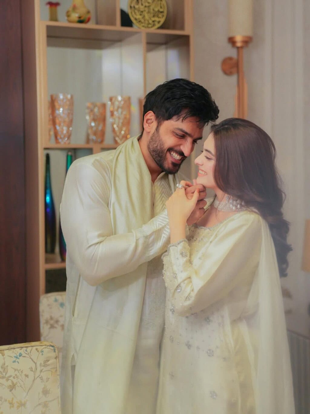 Omer Shahzad & Shanzay Lodhi Stunning Eid Clicks