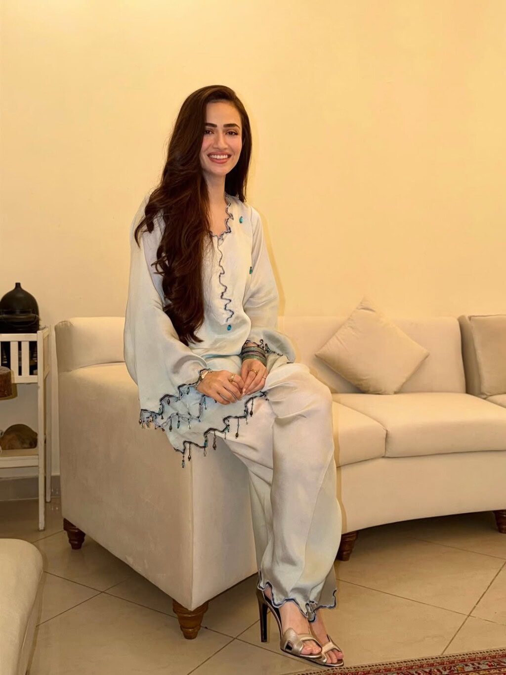 Sana Javed and Shoaib Malik Eid Clicks