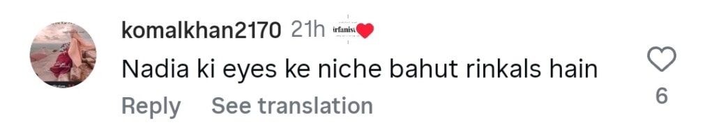Fans React to Nadia Khan’s Wrinkles in Filter-Free Video
