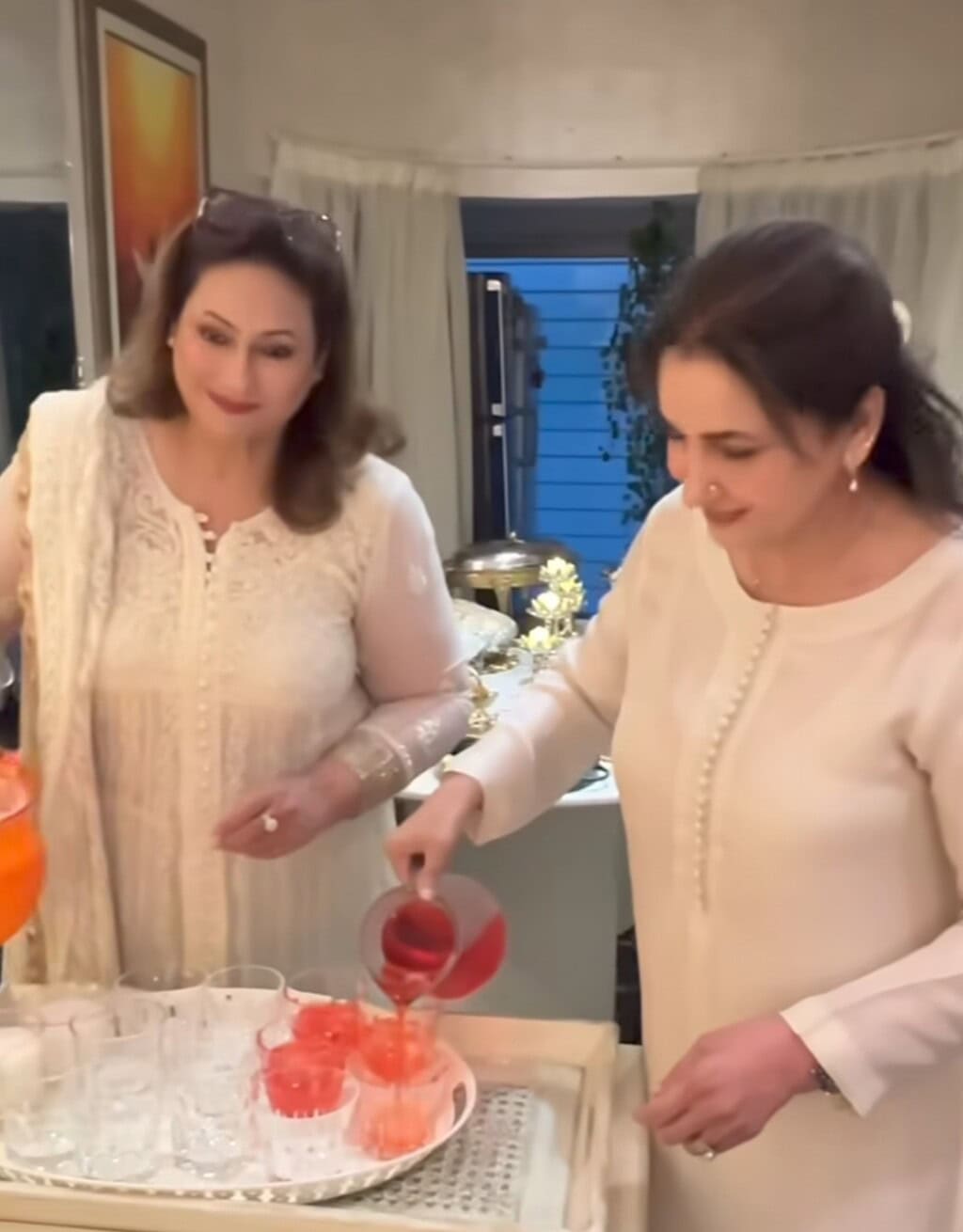 Saba Faisal’s Dupatta Free Iftar Look Gets Backlash