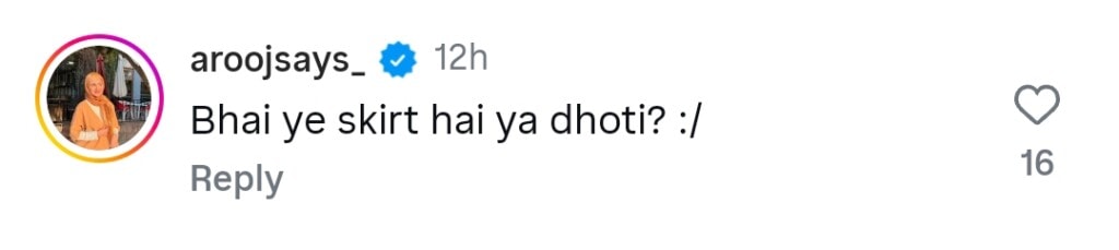 Ali Zafar’s Skirt Like Eid Outfit Gets Trolled