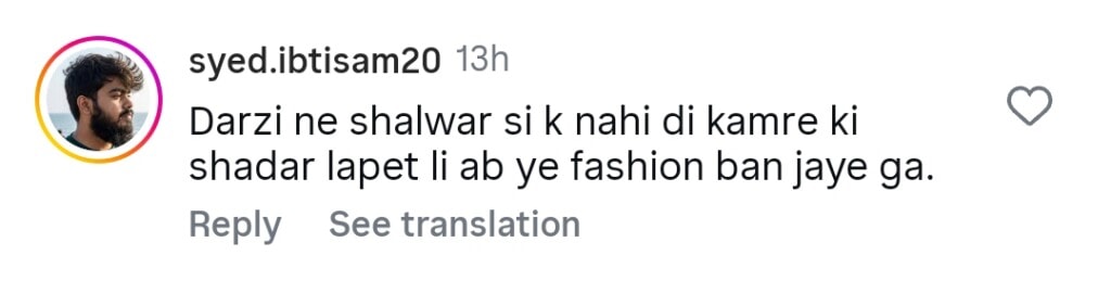 Ali Zafar’s Skirt Like Eid Outfit Gets Trolled
