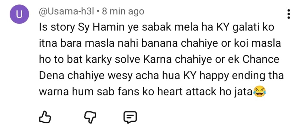Meri Zindagi Hai Tu Last Episode Public Reaction
