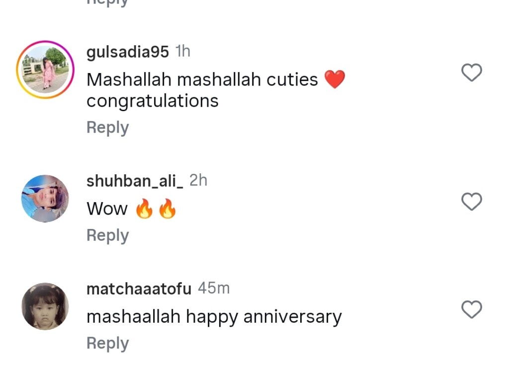 Mariyam Nafees Celebrates Fourth Wedding Anniversary