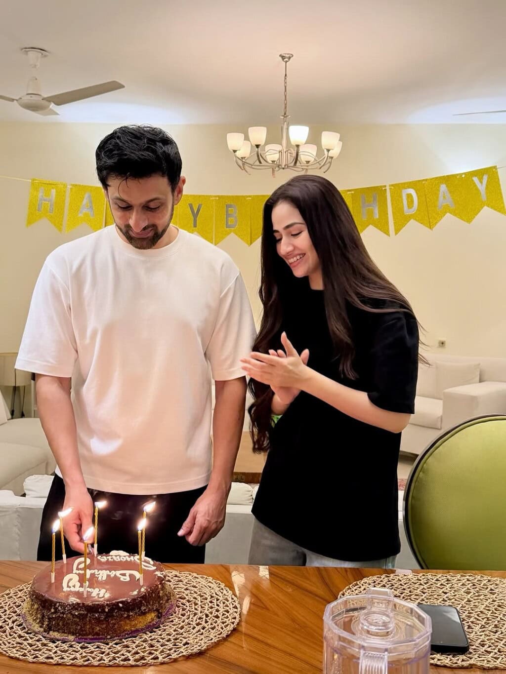 Sana Javed Celebrates Shoaib Malika’s Birthday