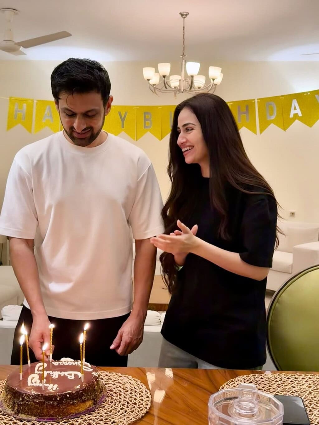 Sana Javed Celebrates Shoaib Malika’s Birthday