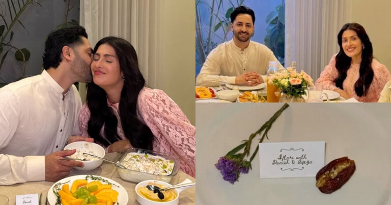Ayeza Khan’s Iftar Preparation For Danish Taimoor Wins Hearts