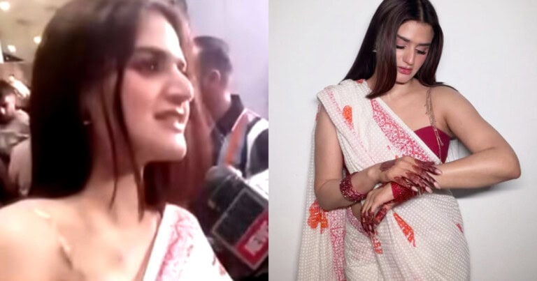 Hira Mani’s Bold Saree Looks Gets Criticism