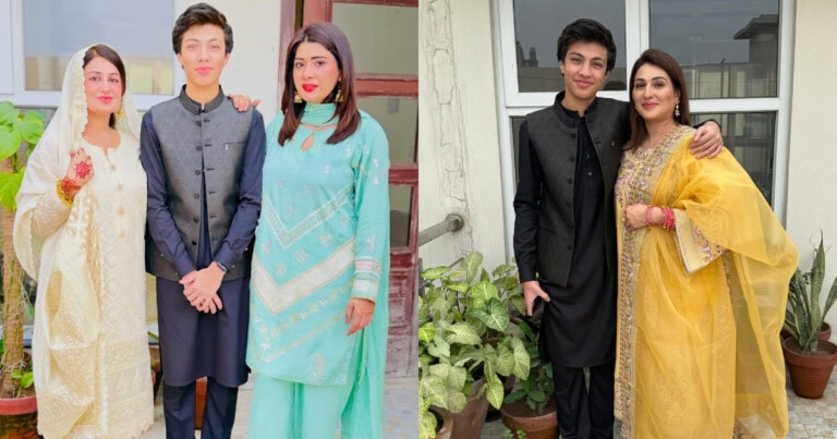 Iqrar Ul Hassan’s Wives Celebrate Eid ul Fitr Together