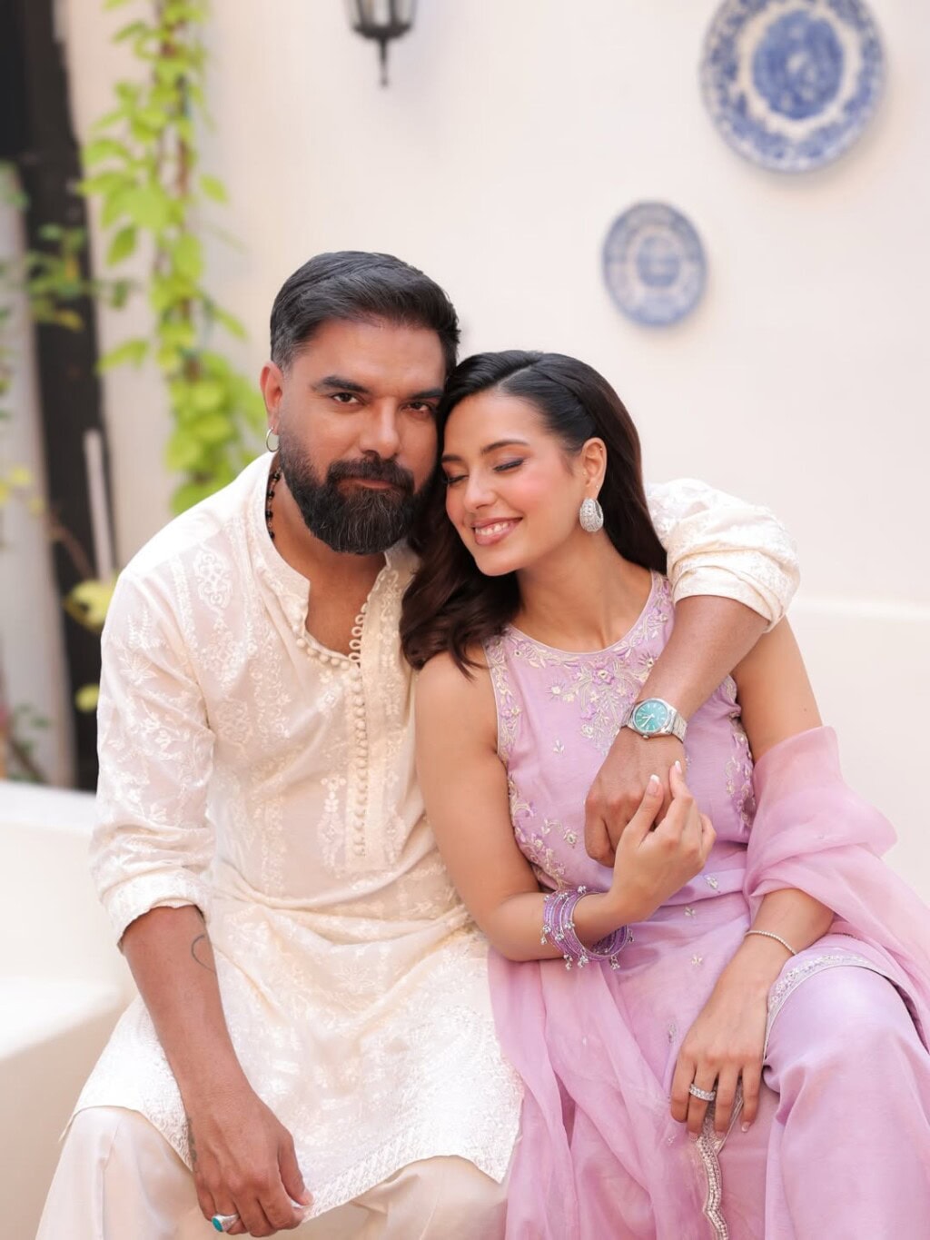 Iqra Aziz & Yasir Hussain Eid Ul Fitr Family Clicks