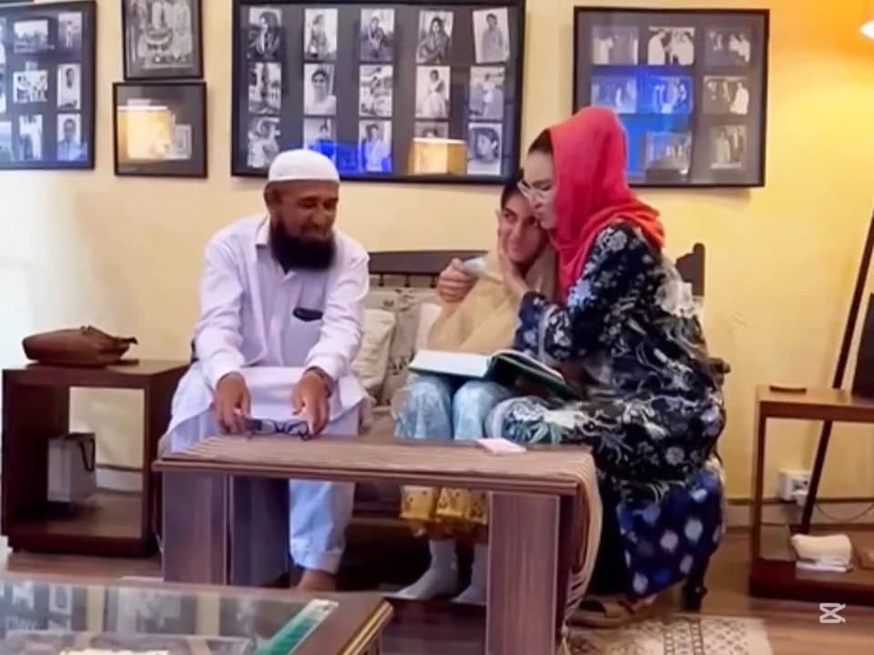 Nadia Hussain’s Daughter’s Takmeel e Quran Video Under Discussion