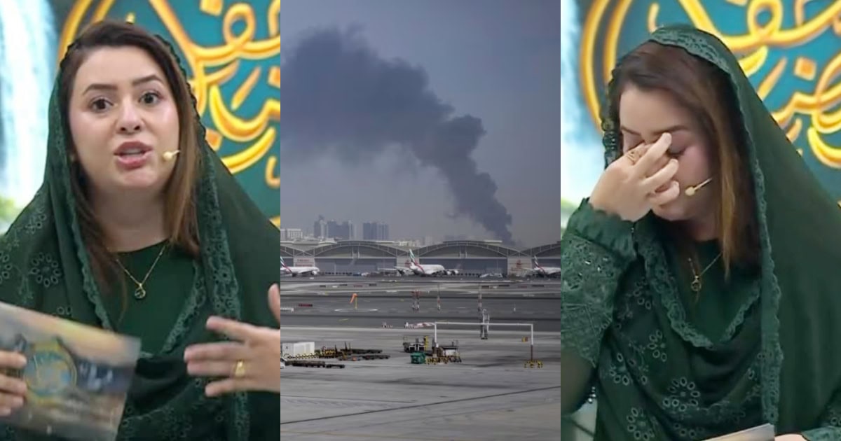 Rabia Anum In Tears As Family Stranded In War