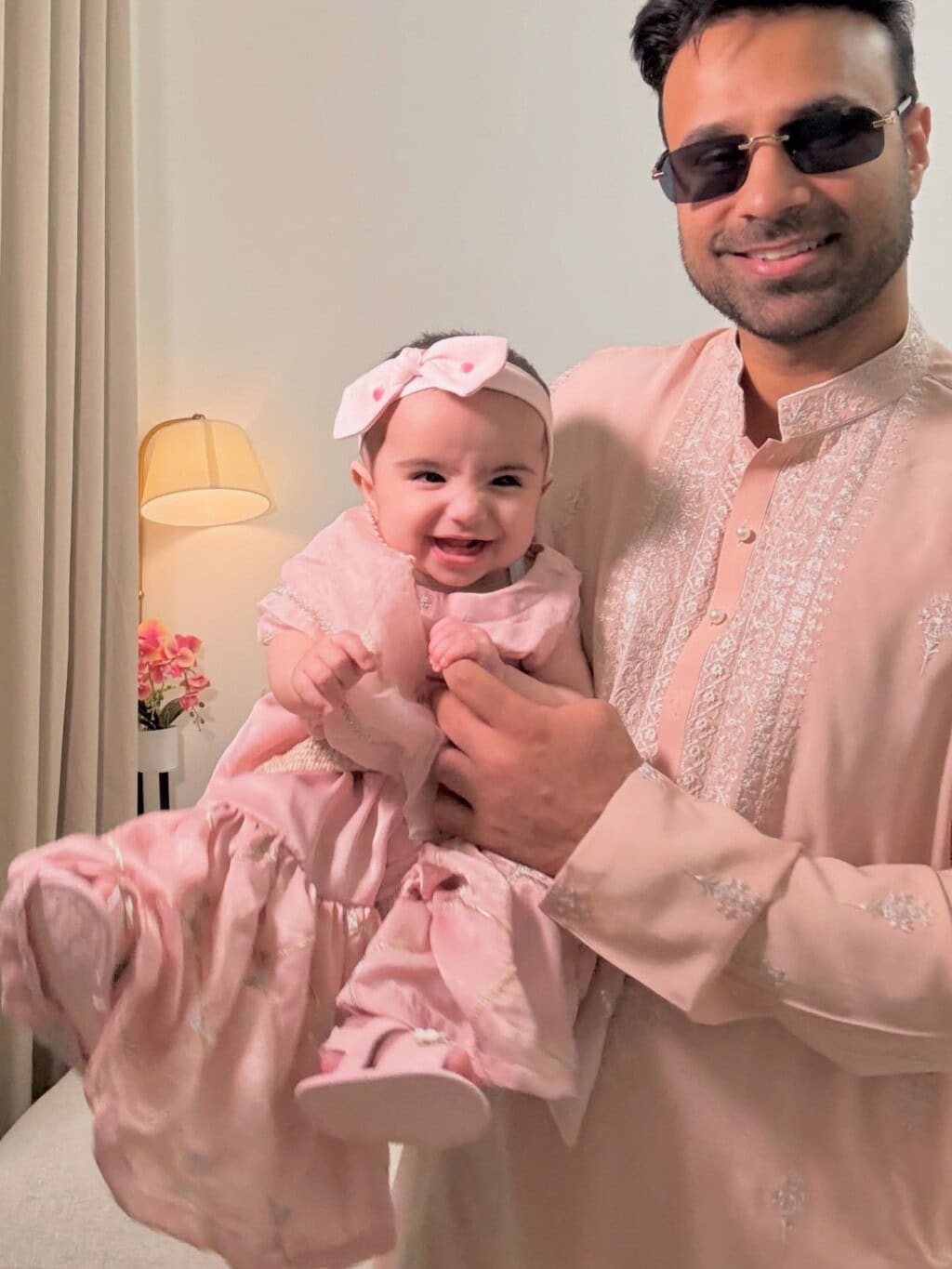 Rahim Pardesi’s First Wife Absence Questioned On Eid