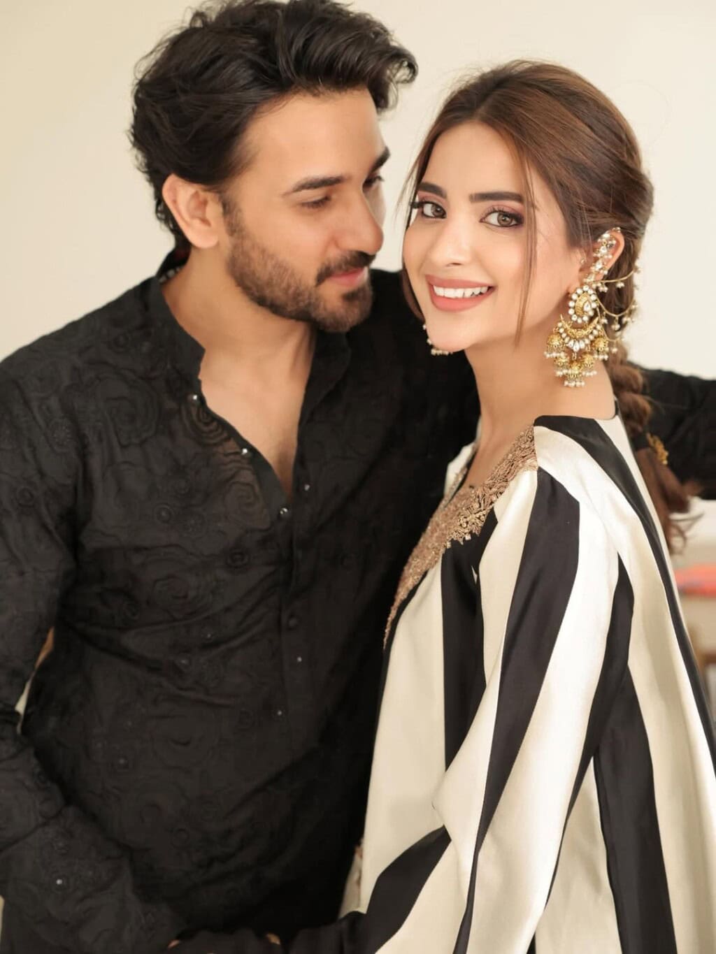 Saboor Aly & Ali Ansari Celebrate Eid ul Fitr Day 2