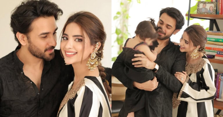 Saboor Aly & Ali Ansari Celebrate Eid ul Fitr Day 2