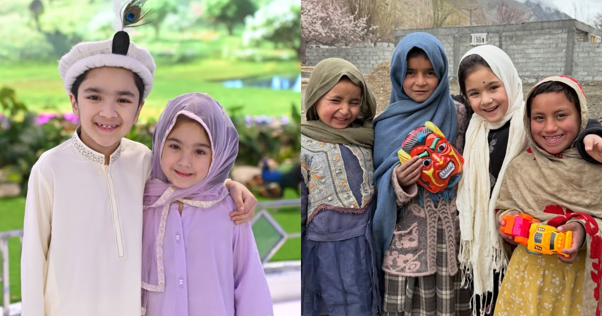 Shiraz & Muskan Bring Eidi For Their Village Kids
