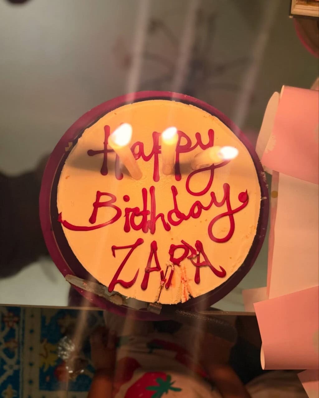 Zara Noor Abbas Sweet Birthday Celebration With Family