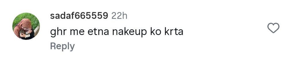 Alizeh Shah’s Heavy Make Up in Khwaab Meray Criticized