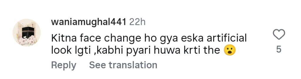 Alizeh Shah’s Heavy Make Up in Khwaab Meray Criticized