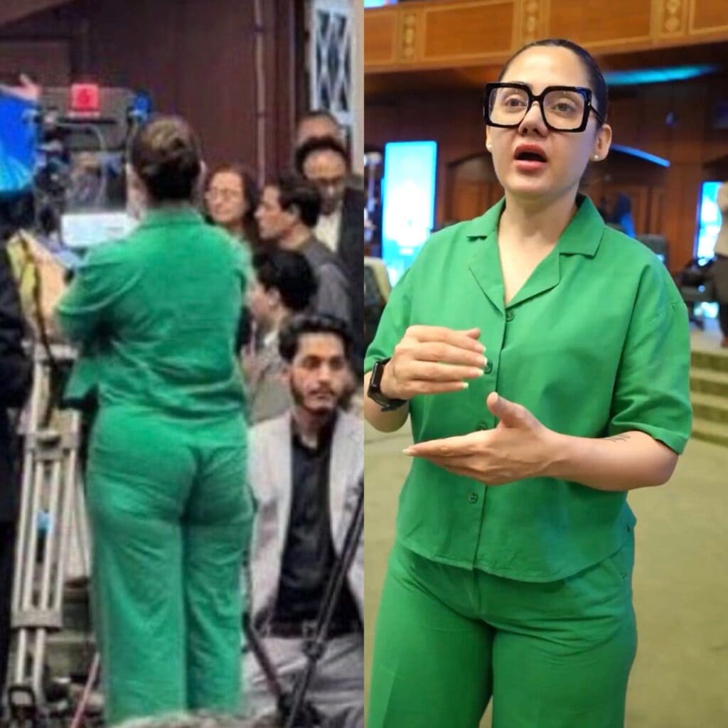 Gharidah Farooqi Responds to Outfit Malfunction Trolling