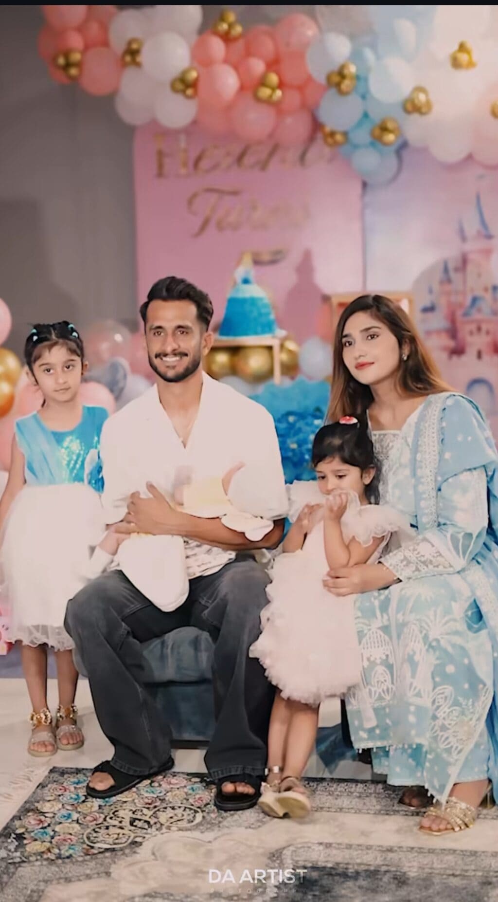 Hassan Ali Daughter Helena’s 5th Birthday