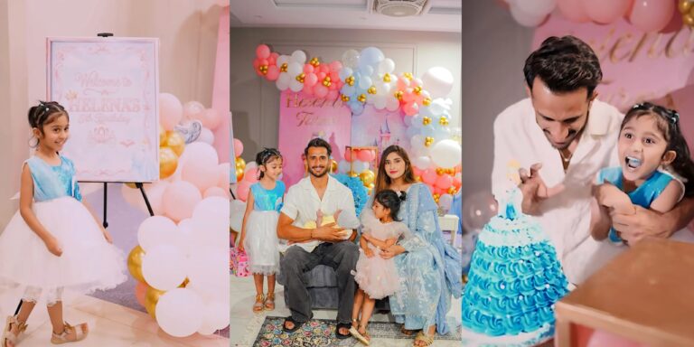 Hassan Ali Daughter Helena’s 5th Birthday