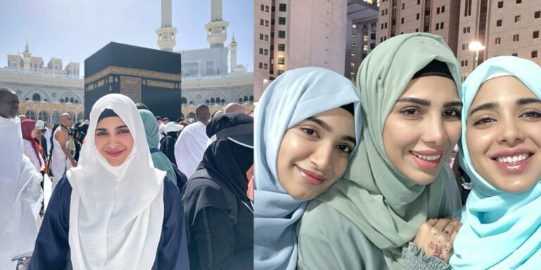 Sonya Hussyn Shares Memories from Her Umrah Trip