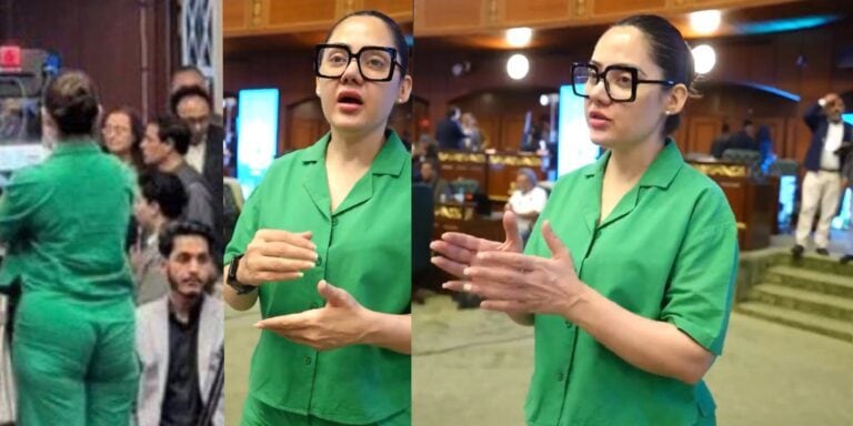 Gharidah Farooqi Responds to Outfit Malfunction Trolling