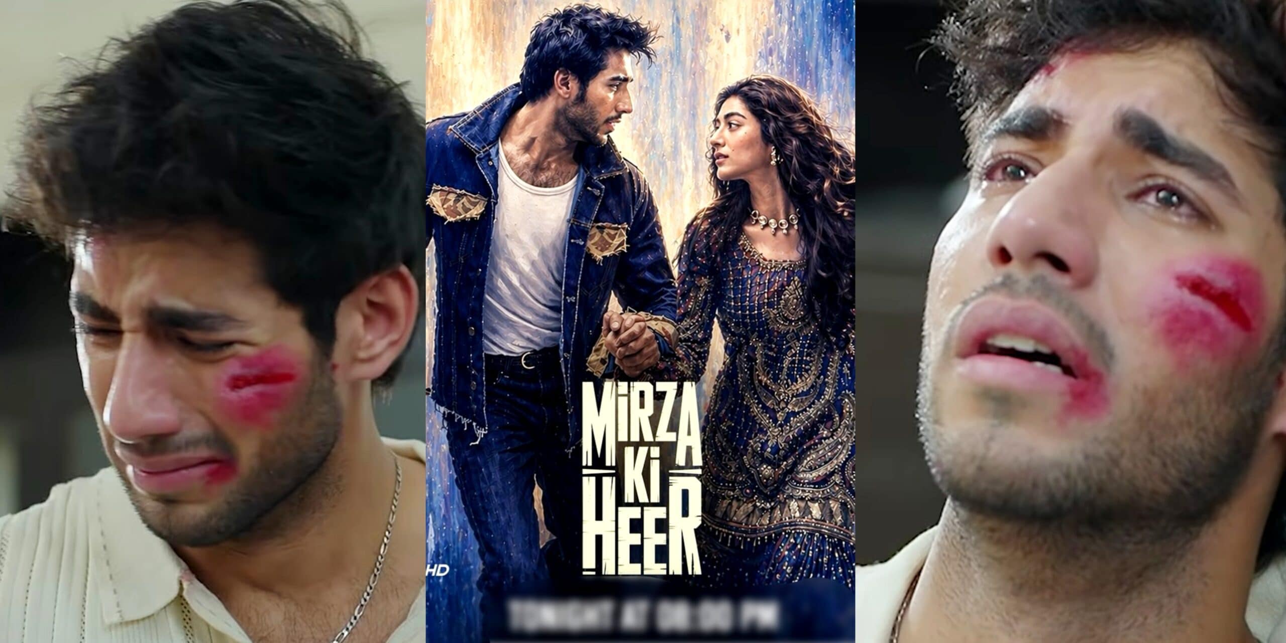 Ali Raza’s Poor SFX Make Up Get Up in Mirza Ki Heer Trolled