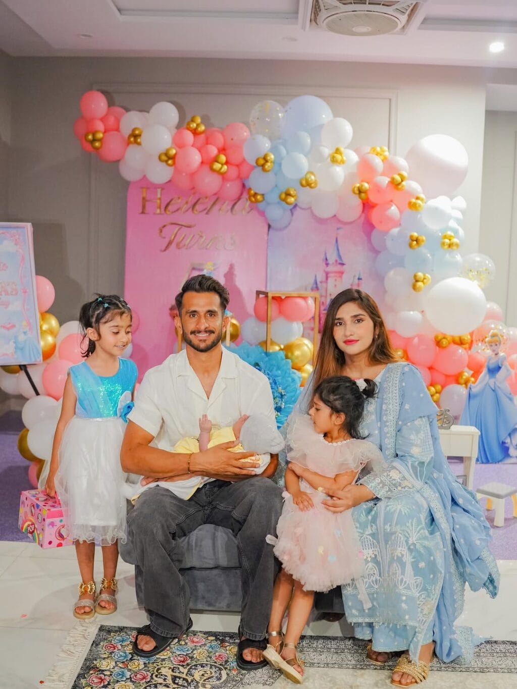 Hassan Ali Daughter Helena’s 5th Birthday