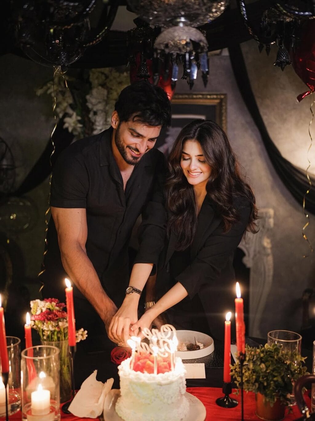 Omer Shahzad & Shanzay Lodhi’s Romantic First Anniversary Celebration