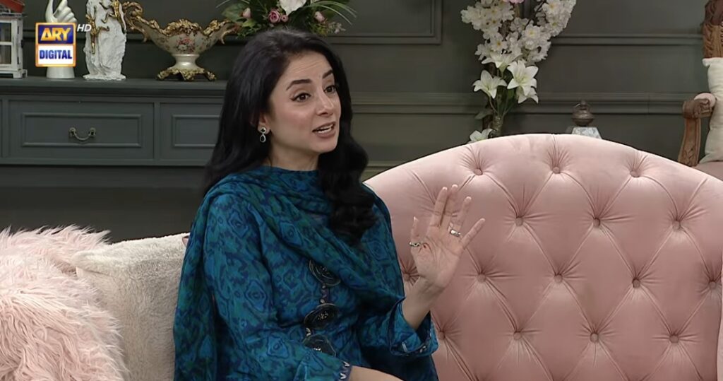 Sarwat Gilani Discusses Parenting Roles in Detail
