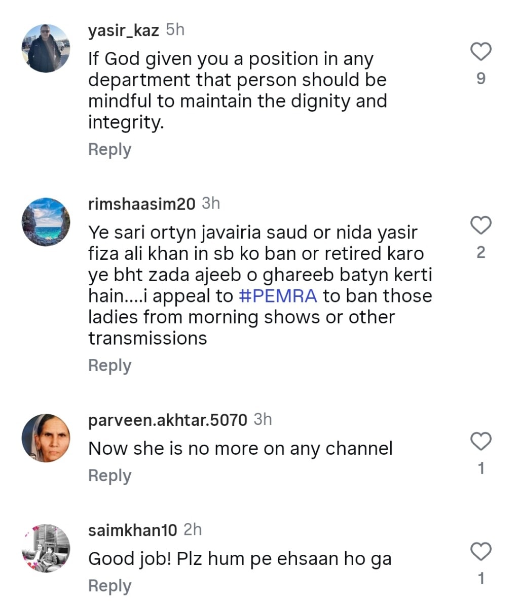 Javeria Saud In Trouble After Sharing Fake Yumna Zaidi Picture