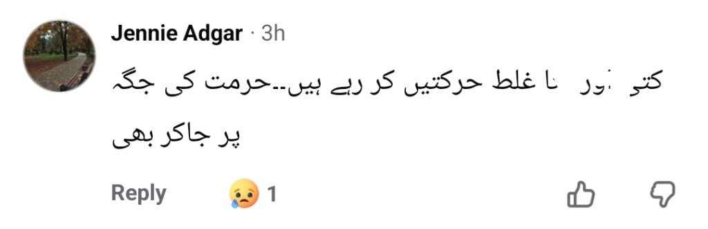 Omer Shahzad & Shanzay Lodhi’s PDA During Tawaf Upsets Fans