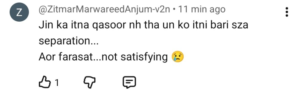 SharPasand Last Episode Public Reaction