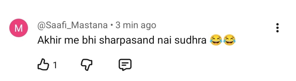 SharPasand Last Episode Public Reaction