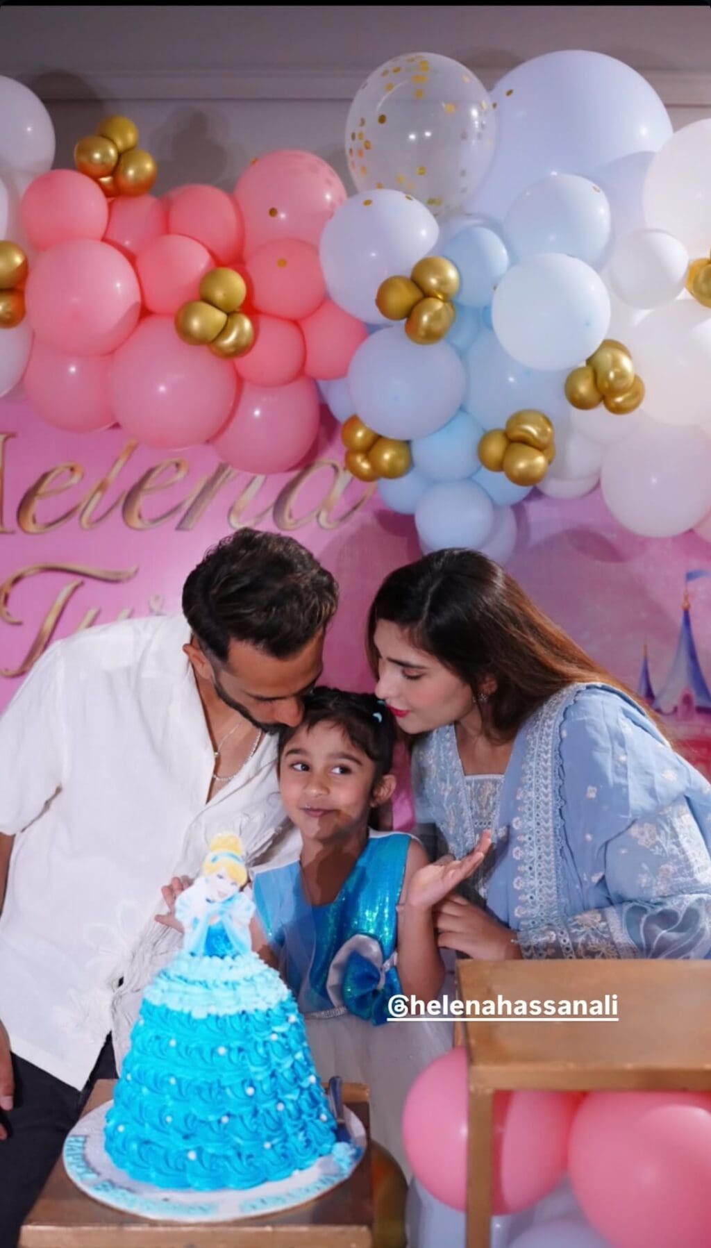 Hassan Ali Daughter Helena’s 5th Birthday