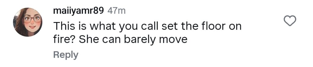 Mamya Shajafar’s Exposing Dance Faces Backlash