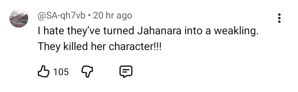Saba Qamar Makes Audience Feel for Jahan Ara