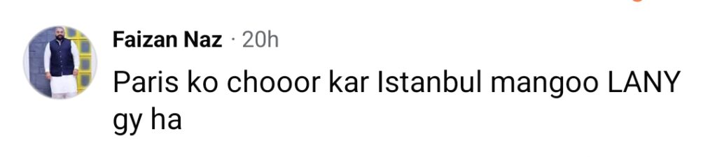 Sharmila Faruqui Trolled For Vacationing in Turkey after Karachi Vs Paris Statement