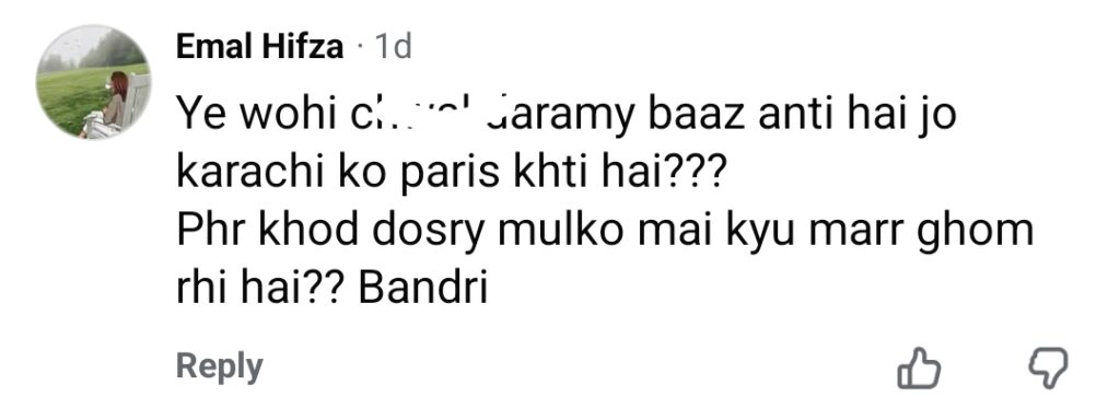 Sharmila Faruqui Trolled For Vacationing in Turkey after Karachi Vs Paris Statement