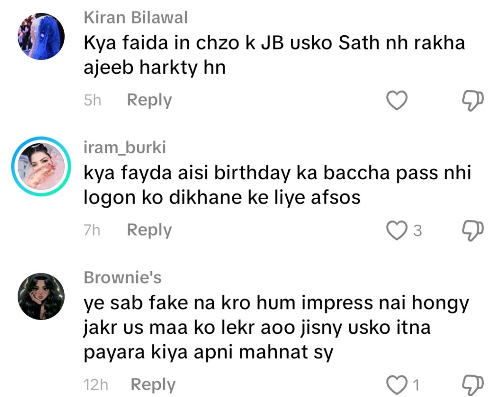 Rajab Butt Gets Trolled for Celebrating Son’s 7 Months