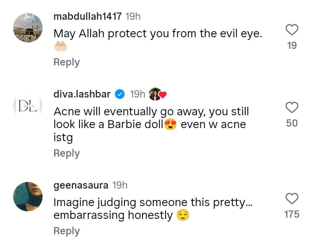 Dananeer Mobeen’s Honest Take on Skin Imperfections Wins Praise